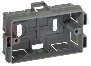 Immagine di SCATOLA PORTA APPARECCHI 3M PER LINEE TA-N / ALU-B GRIGIE