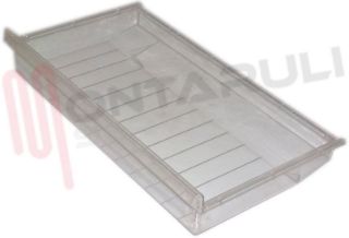 Immagine di CASSETTO CARNE TRASPARENTE 542X295XH.85/63MM.