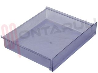 Immagine di CASSETTO CARNE TRASPARENTE BLU 390X317X87MM.