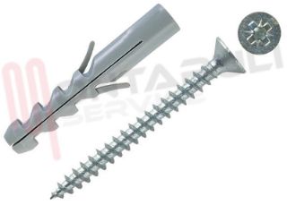 Immagine di KIT 50 PEZZI SUPER TASSELLI VITE+FISCHER D.8MM.