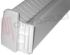 Immagine di BALCONCINO BOTTIGLIE BIANCO 500X135X90MM.