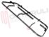 Immagine di GRIGLIA 2 FUOCHI PIATTINA 445X230X28MM NERA TECNOGAS