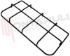 Immagine di GRIGLIA 2 FUOCHI FILO 457X233MM. SMALTATA NERA JOLLY INOX