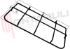 Immagine di GRIGLIA 2 FUOCHI FILO 457X233MM. SMALTATA NERA JOLLY INOX