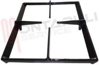Immagine di GRIGLIA 1 FUOCO GHISA 250X205MM. REX NAONIS