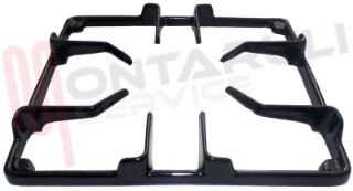 Immagine di GRIGLIA 1 FUOCO GHISA 215X245MM. NERA ZOPPAS