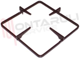 Immagine di GRIGLIA MARRONE 1 FUOCO PIATTINA 200X200MM. INDESIT