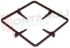 Immagine di GRIGLIA MARRONE 1 FUOCO PIATTINA 200X200MM. INDESIT