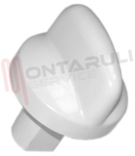 Immagine di MANOPOLA FUOCO BIANCA DIAM.8MM.