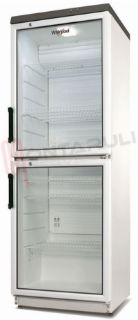 Immagine di FRIGORIFERO PROFESSIONALE DUE PORTE WHIRLPOOL DA 320LT.