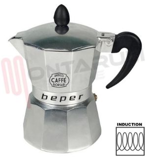 Immagine di MOKA CAFFETTIERA 3 TAZZE PER INDUZIONE