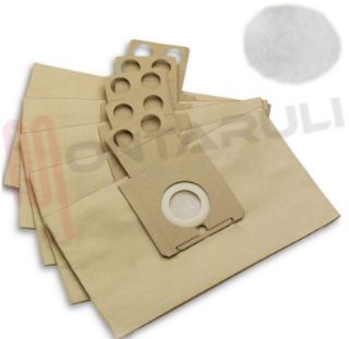 Immagine di SACCHETTI CARTA KARCHER CF.5PZ +1MF.
