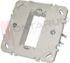 Immagine di SUPPORTO 1 POSTO + GRIFFE GRIGIO SERIE PLANA
