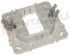 Immagine di SUPPORTO 1 POSTO + GRIFFE GRIGIO SERIE PLANA