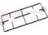 Immagine di GRIGLIA 2 FUOCHI PIATTINA 413X226X31MM. NERA PARKER