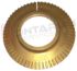Immagine di CORONCINA OTTONE STAMPATO LIGMAR Ø100MM.