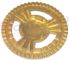Immagine di CORONCINA OTTONE STAMPATO EBOS Ø93MM.