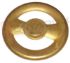 Immagine di CORONCINA OTTONE STAMPATO Ø102MM.