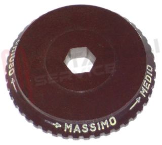 Immagine di MANOPOLA MARRONE TERMOSTATO FERRO