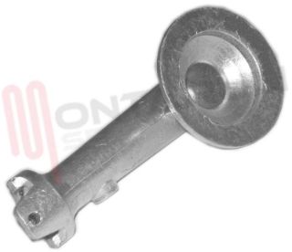 Immagine di BRUCIATORE GHISA A PIPA GRANDE AEQUATOR L=140MM.