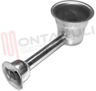 Immagine di BRUCIATORE LAMIERA A PIPA MEDIO CAMPING SVB L=140MM.