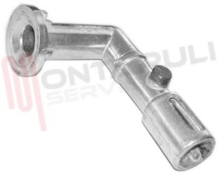 Immagine di BRUCIATORE ALLUMINIO A PIPA PICCOLO BIMAR L=97MM.