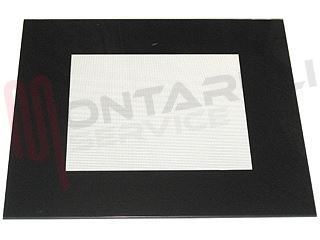 Immagine di VETRO FORNO ALT.437X477MM. NERO ESTERNO GLEMGAS