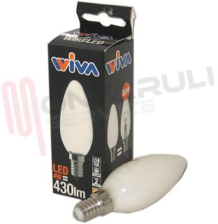 Immagine di LAMPADA OLIVA LED E14 4W 230V 3000°K (RESA=38W)