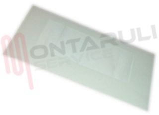 Immagine di VETRO FORNO ALT.397X778X5MM. BIANCO TUTTO FORNO TECNOGAS