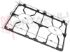 Immagine di GRIGLIA 2 FUOCHI GHISA 405X248MM. ZOPPAS