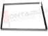 Immagine di CORNICE INOX FERMA VETRO FORNO 490X410X30MM.