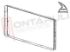 Immagine di GUARNIZIONE PORTA FORNO 4 LATI 540X300MM. MAXI 4L+2G