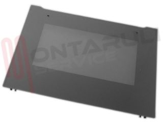 Immagine di VETRO FORNO ALT.465X595MM. A SPECCHIO ESTERNO CON STAFFE