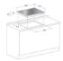 Immagine di PIANO COTTURA A GAS 4 FUOCHI HOTPOINT