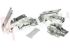 Immagine di KIT CERNIERE INF./SUP. PORTA FRIGO 2 PEZZI