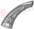 Immagine di MANIGLIA OBLO' SILVER GORENJE PS-10 LA012 L=290MM.