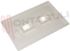 Immagine di PLACCA 2 POSTI PER PRESE RJ45 CAT5