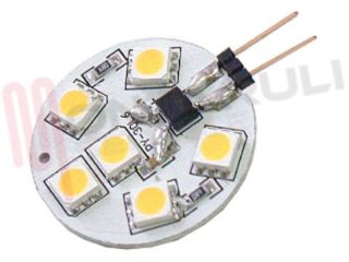 Immagine di LAMPADA LED 1W G4 6 LED 12V BIANCO FREDDO