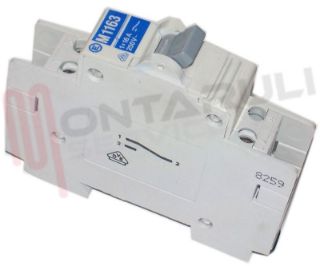 Immagine di INTERRUTTORE AUTOMATICO BIPOLARE 250V M1163