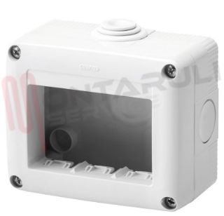 Immagine di CONTENITORE 3 POSTI ORIZZONTALE S/PORTEL. 99X82X55