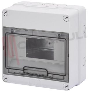 Immagine di CENTRALINO PARETE IP55 8 MODULI P/TRASP.