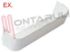 Immagine di MENSOLA BOTTIGLIE BIANCO 503X100X90/112MM.