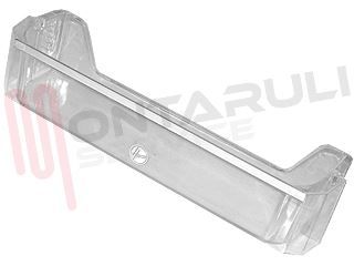 Immagine di BALCONCINO BOTTIGLIE TRASPARENTE 485X120X100MM.