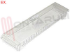Immagine di MENSOLA BOTTIGLIE TRASPARENTE 545X55XH.120MM.