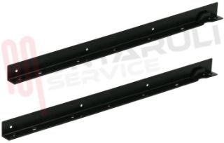 Immagine di CORNICE RIVESTIMENTO SX NERO LAVASTOVIGLIE
