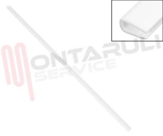 Immagine di PROFILO BIANCO ANTERIORE VETRO L=520MM.