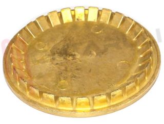 Immagine di SPARTIFIAMMA OTTONE LUCIDO GIGANTE GASFIRE Ø84MM.
