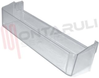 Immagine di BALCONCINO BOTTIGLIE TRASPARENTE 470X115XH.100MM