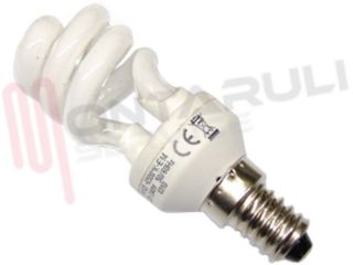 Immagine di LAMPADA MICROSPIRALE 8W E14 6500K LUCE FREDDA RESA/50W BABY