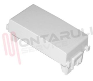Immagine di COPRIFORO 1 POSTO BIANCO LISCIO SERIE PLANA